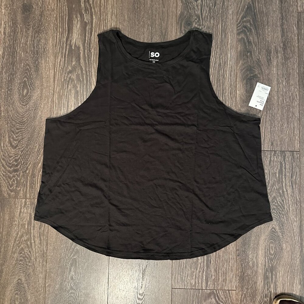 So "The Favorite Tank" - black - NWT